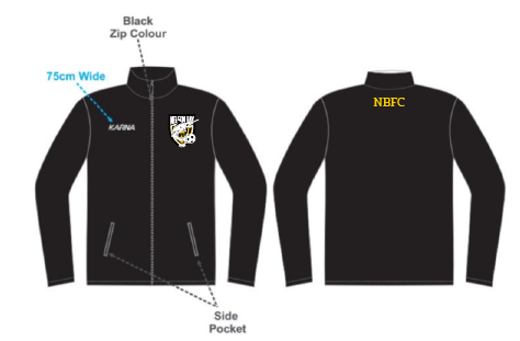 NELSON BAY FC SPRAY JACKET - UNISEX