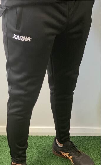 WBFC UNISEX BLACK TRACK / TRAINING PANTS