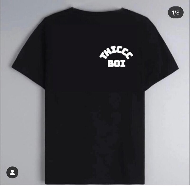 YTM - LIMITED NUMBER THICCC BOI TEE SHIRT OR SINGLET