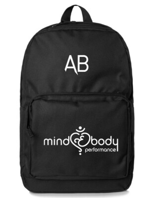 MBP BACKPACK WITH INITIALS