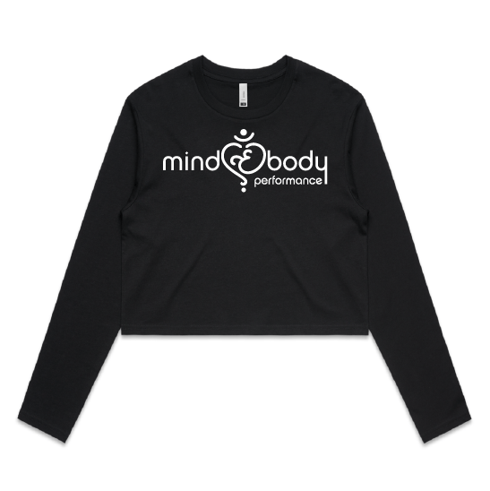 MBP CROP LONG SLEEVE TEE SHIRT