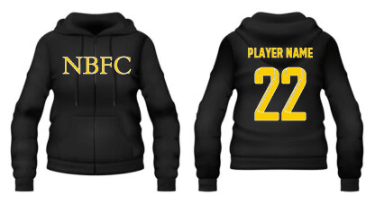 NELSON BAY FC NBFC LOGO HOODIE - UNISEX