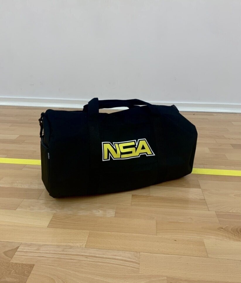 NSA DUFFLE BAG WITH INITIALS