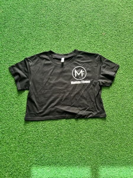 MANISHA FITNESS CROP TEE