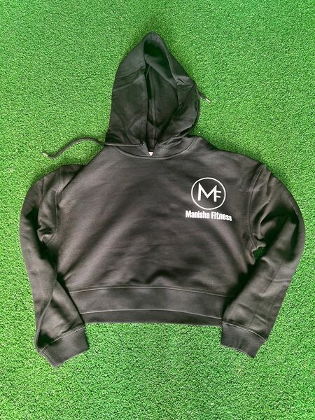 MANISHA FITNESS CROP HOODIE