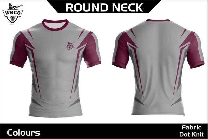 WARNERS BAY CRICKET TRAINING SHIRT