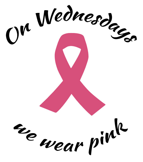 FFF "WEDNESDAYS WE WEAR PINK" LADIES TEE SHIRT