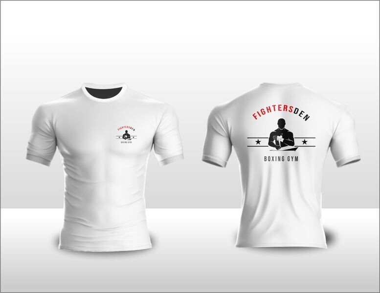 FIGHTERS DEN LADIES WHITE TEES