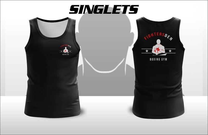 FIGHTERS DEN BLACK TANK TOP
