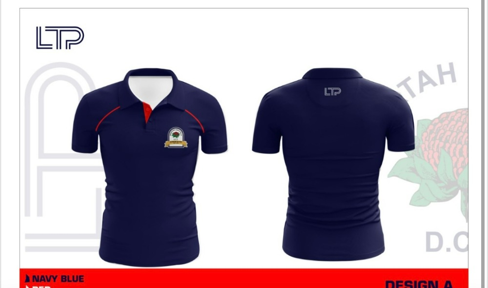 WARATAH 100 YEAR NAVY POLO