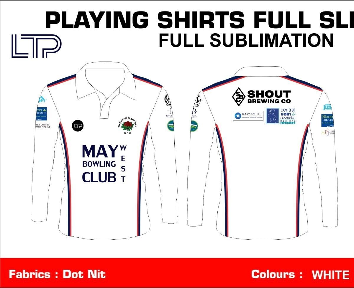 WARATAH LONG SLEEVE WHITE