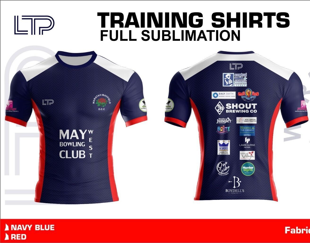 WARATAH MAYFIELD DCC TRAINING SHIRT