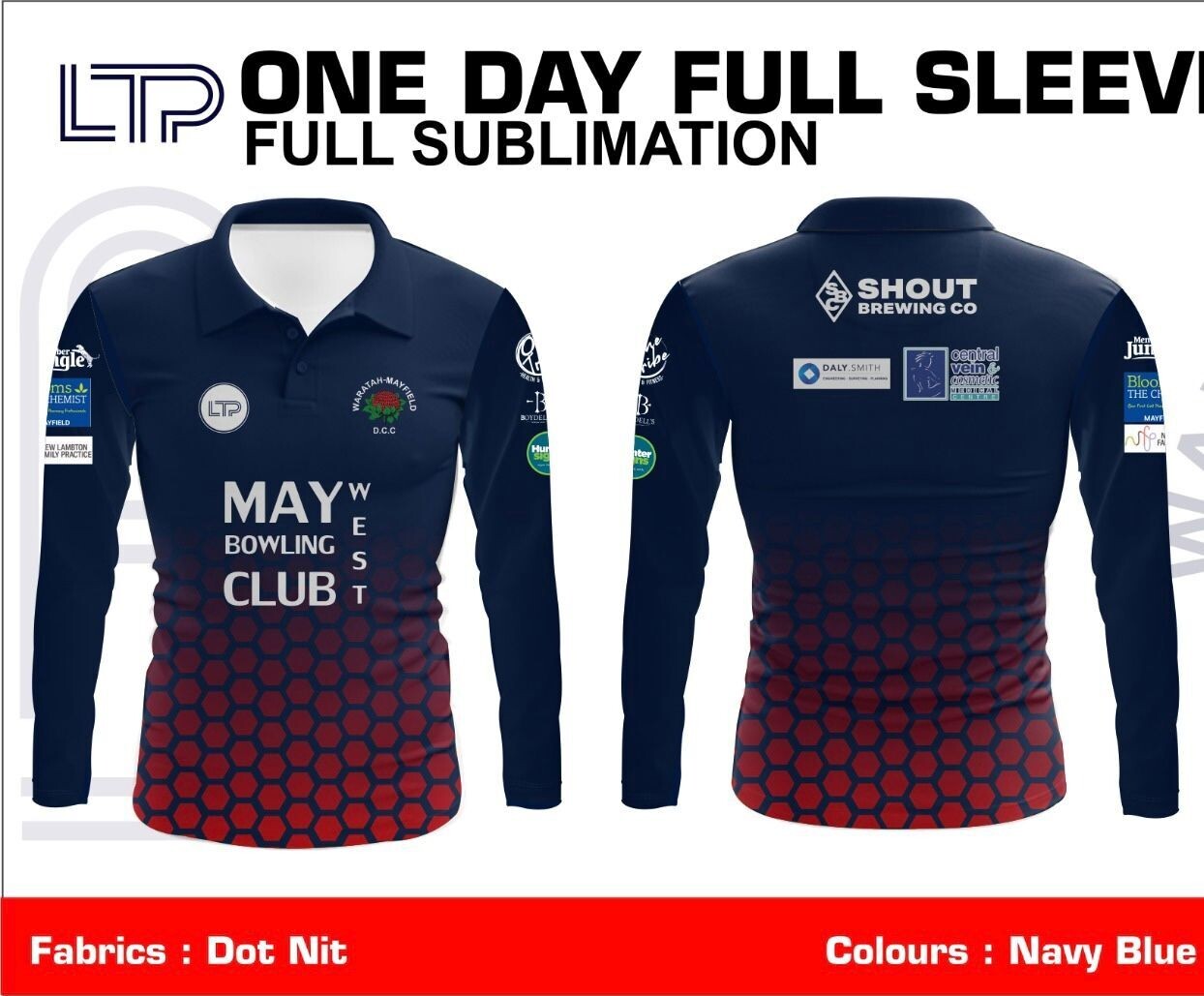 WARATAH MAYFIELD LONG SLEEVE ONE DAY SHIRT