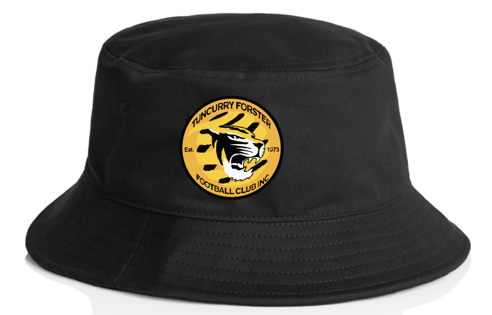 TFFC BLACK BUCKET HAT