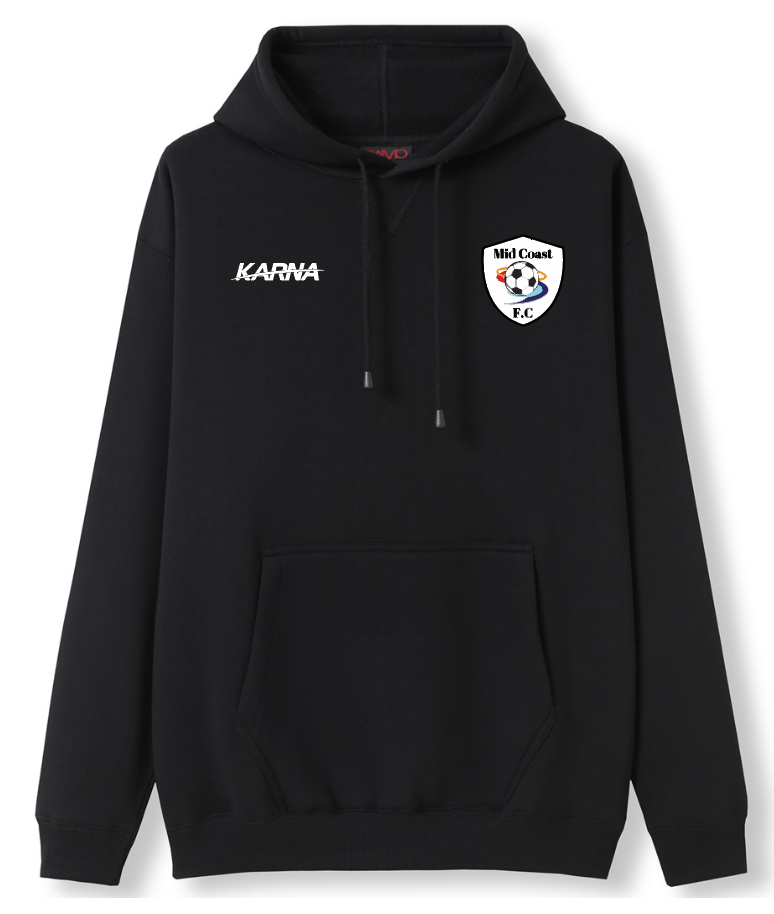 Midcoast FC Black Hoodie