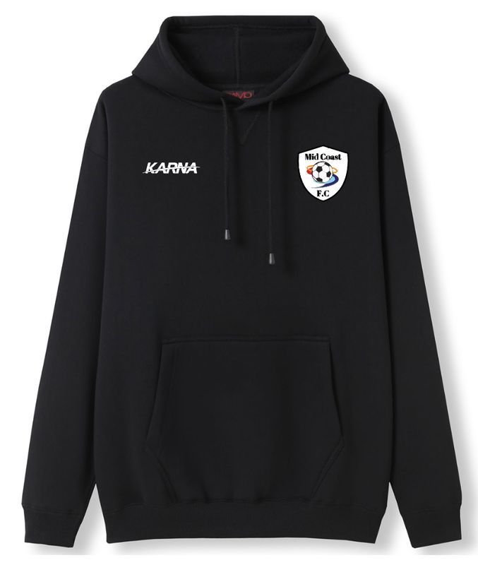 Football Mid North Coast Black Hoodie