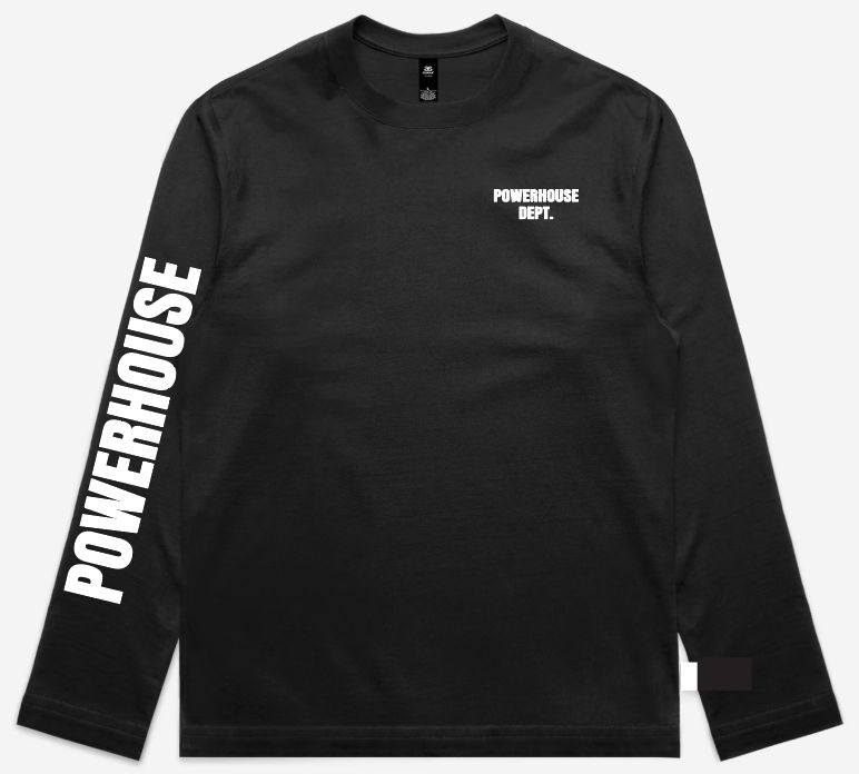 POWERHOUSE DEPT LONG SLEEVE TEE SHIRT - ladies