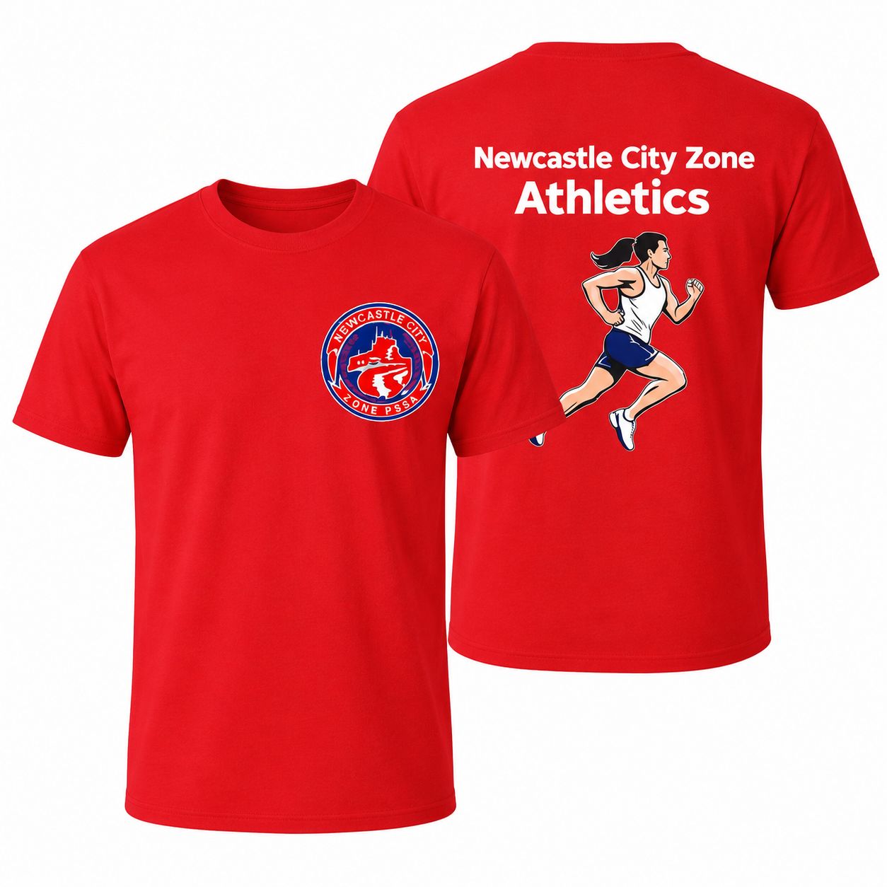 NEWCASTLE PSSA GIRLS TEE