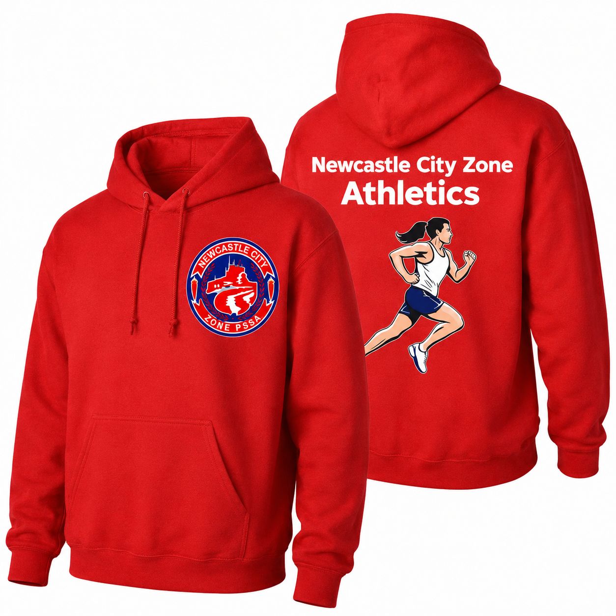 NEWCASTLE PSSA GIRLS HOODIE
