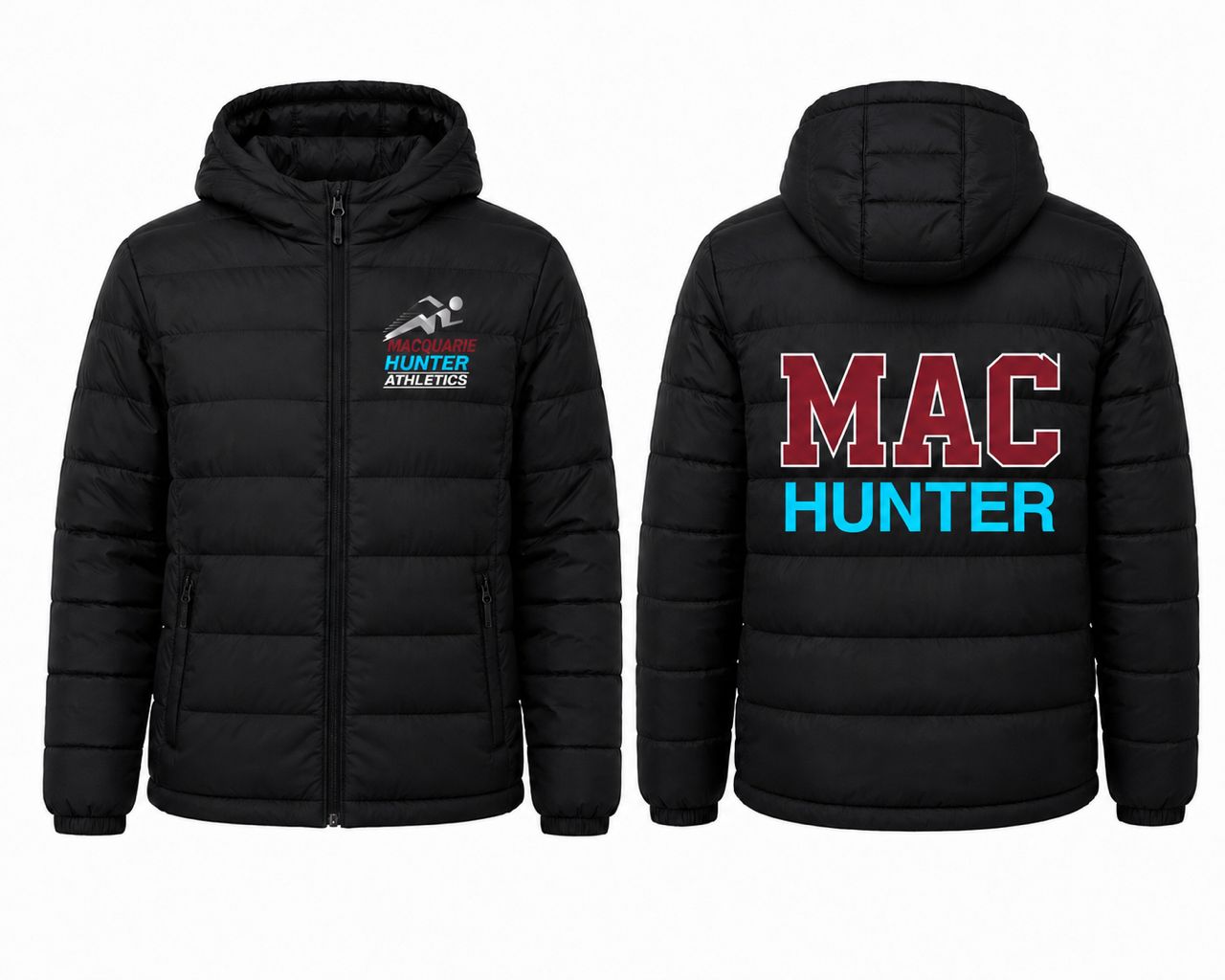 MACQUARIE HUNTER ATHLETICS PUFFER