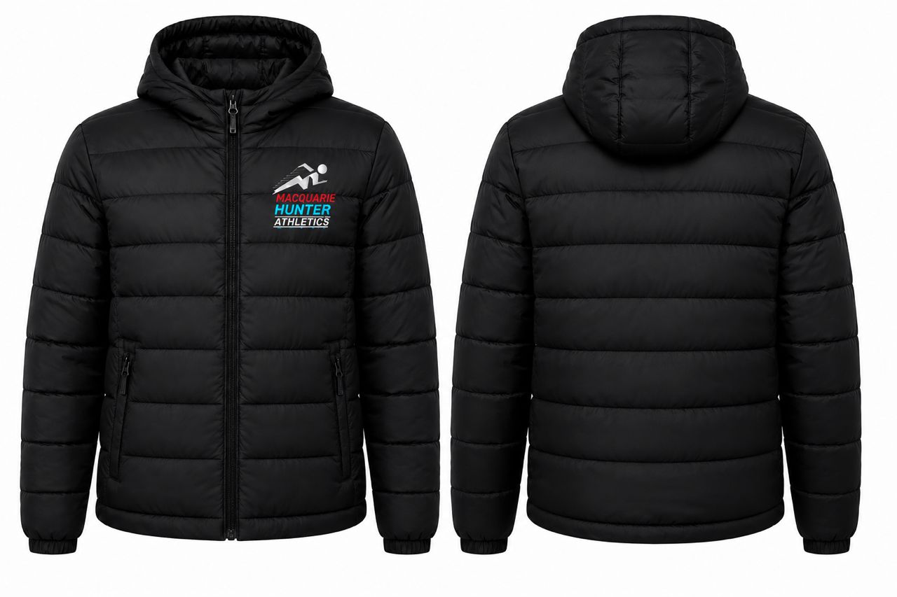 MACQUARIE HUNTER ATHLETICS PUFFER