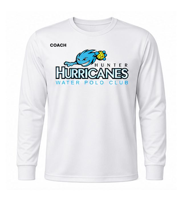 Hurricanes Coaches Long Sleeve Tee Shirt