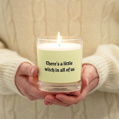 Practical Magic Soy Candle Cream Label