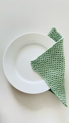 Sweet New Flat Dishcloth Knitting Pattern