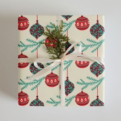 Mix and Match Holiday Themed Wrapping paper sheets