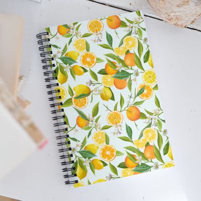 Citrus Surmises Spiral Notebook