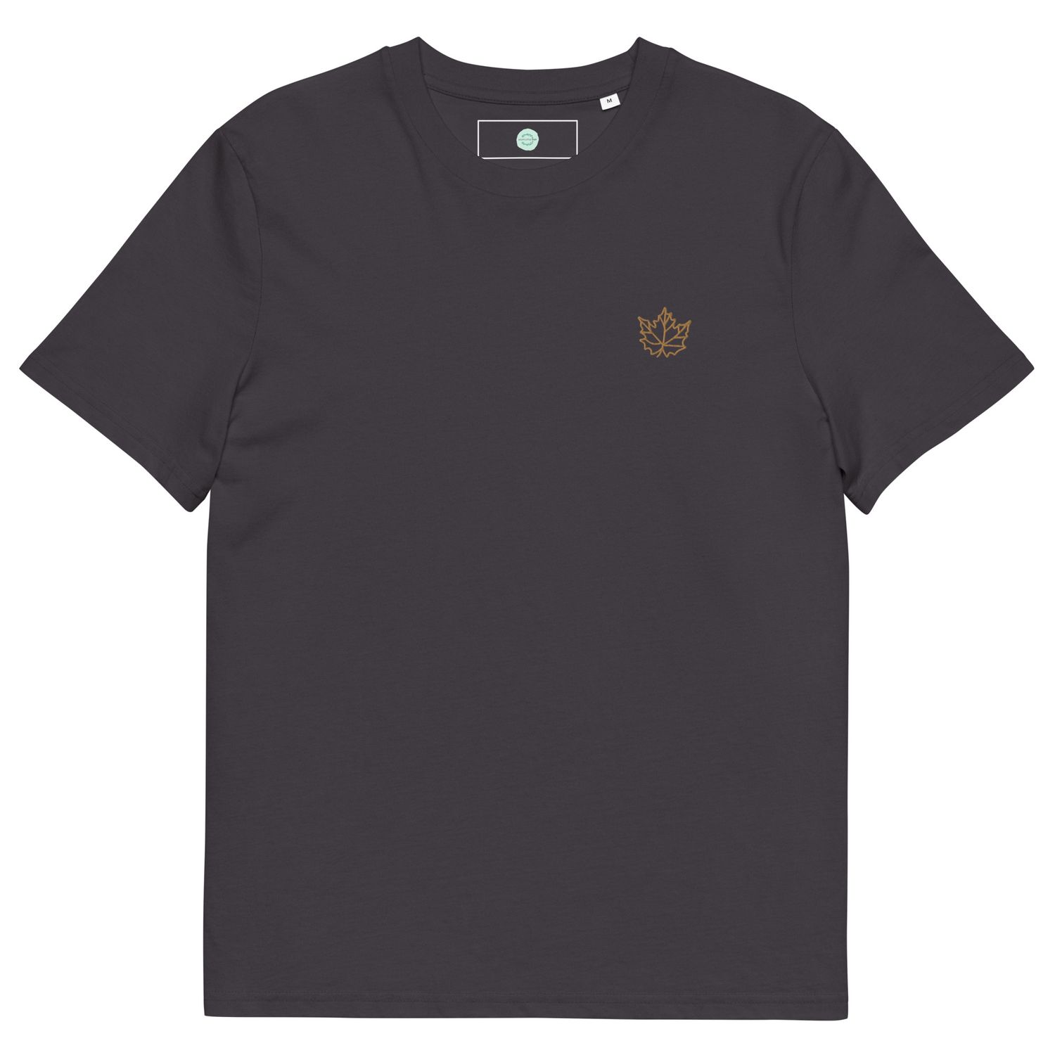 Fall Motifs: Gold Leaf Unisex Organic Cotton T-shirt