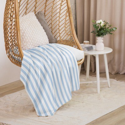 Beryl Stripes Sherpa Blanket