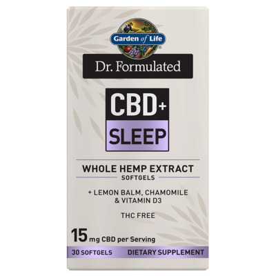 Dr Formulated CBD+ Sleep - 30 Softgels Dr Formulated CBD+ Sleep - 30 Softgels