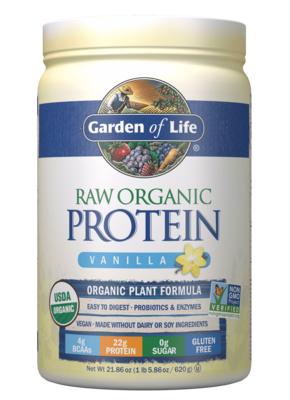 Raw Organic Protein Powder Vanilla - 21.86 oz Raw Organic Protein Powder Vanilla - 21.86 oz