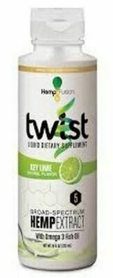 Twist Key Lime CBD Hemp Extract - 8 oz Twist Key Lime CBD Hemp Extract - 8 oz