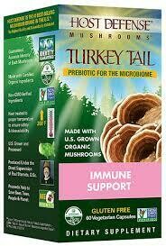 Turkey Tail Immune Support - 60 Capsules Turkey Tail Immune Support - 60 Capsules
