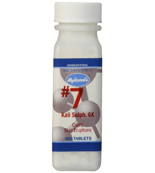 Cell Salts #7 Kali Sulph - 500 Tablets Cell Salts #7 Kali Sulph - 500 Tablets