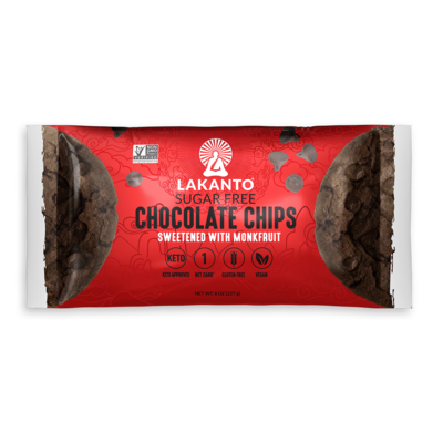 Lakanto Chocolate Chips, sugar-free - 8 oz Lakanto Chocolate Chips, sugar-free - 8 oz