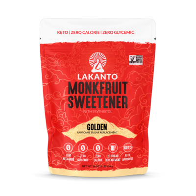 Lakanto Monkfruit Sweetener, Golden 16 oz Lakanto Monkfruit Sweetener, Golden 16 oz