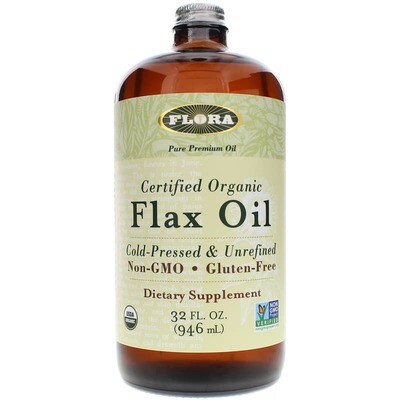 Flax Oil Certified Organic 32 oz - 67898 Flax Oil Certified Organic 32 oz - 67898