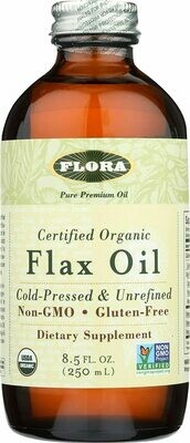 Flax Oil Certified Organic 8.5 oz - 67900 Flax Oil Certified Organic 8.5 oz - 67900