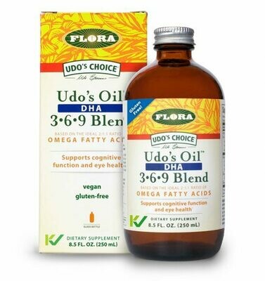Udo's Oil DHA 3.6.9 Blend - 67997 - 8.5 oz. Udo's Oil DHA 3.6.9 Blend - 67997 - 8.5 oz.