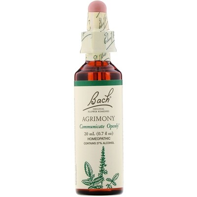 Bach Flower Agrimony Communicate Openly Bach Flower Agrimony Communicate Openly