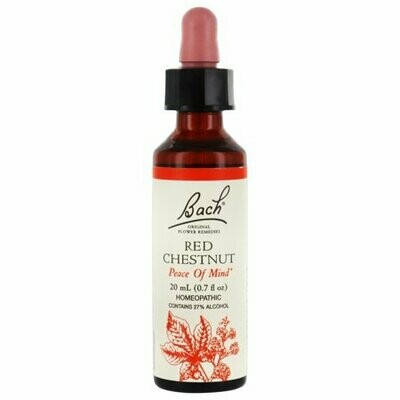 Bach Flower Red Chestnut Peace of Mind Bach Flower Red Chestnut Peace of Mind