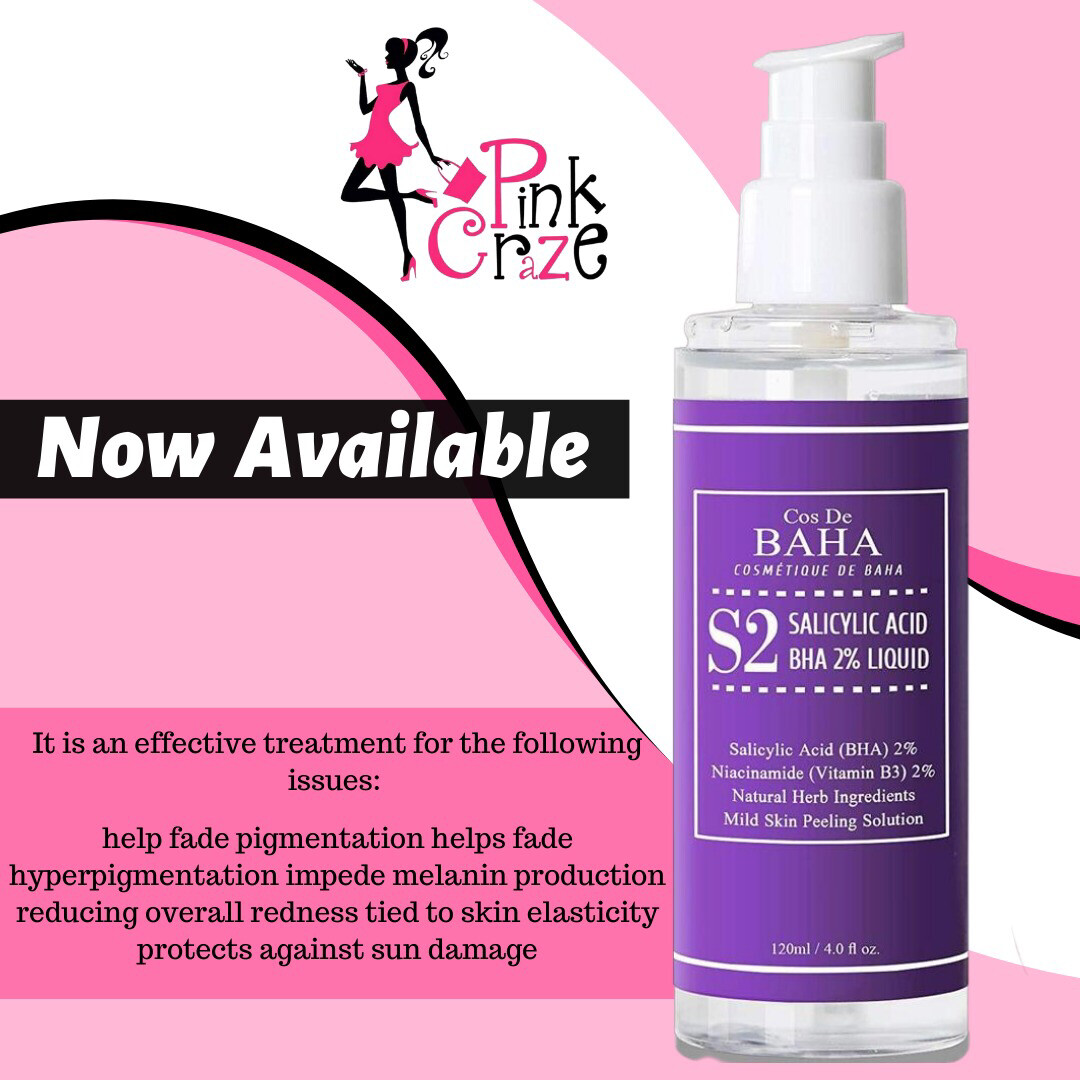 Cos de Baha Salicylic Acid BHA 2% Liquid