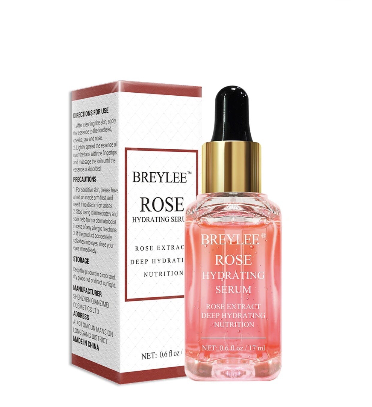Breylee Rose Extract Hydrating Serum