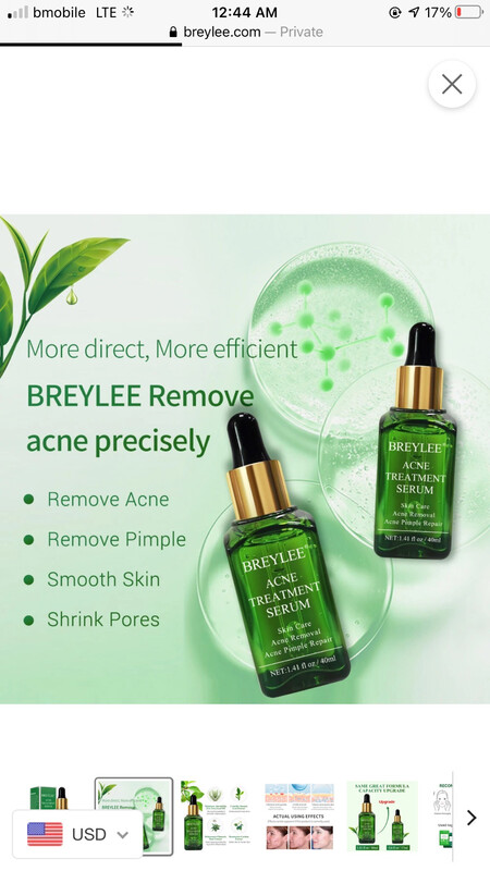 Breylee Acne Treatment 17 ML