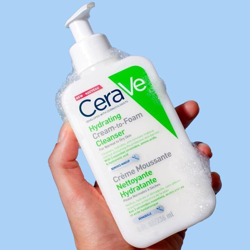 CeraVe Hydrating Cream To Foam Cleanser