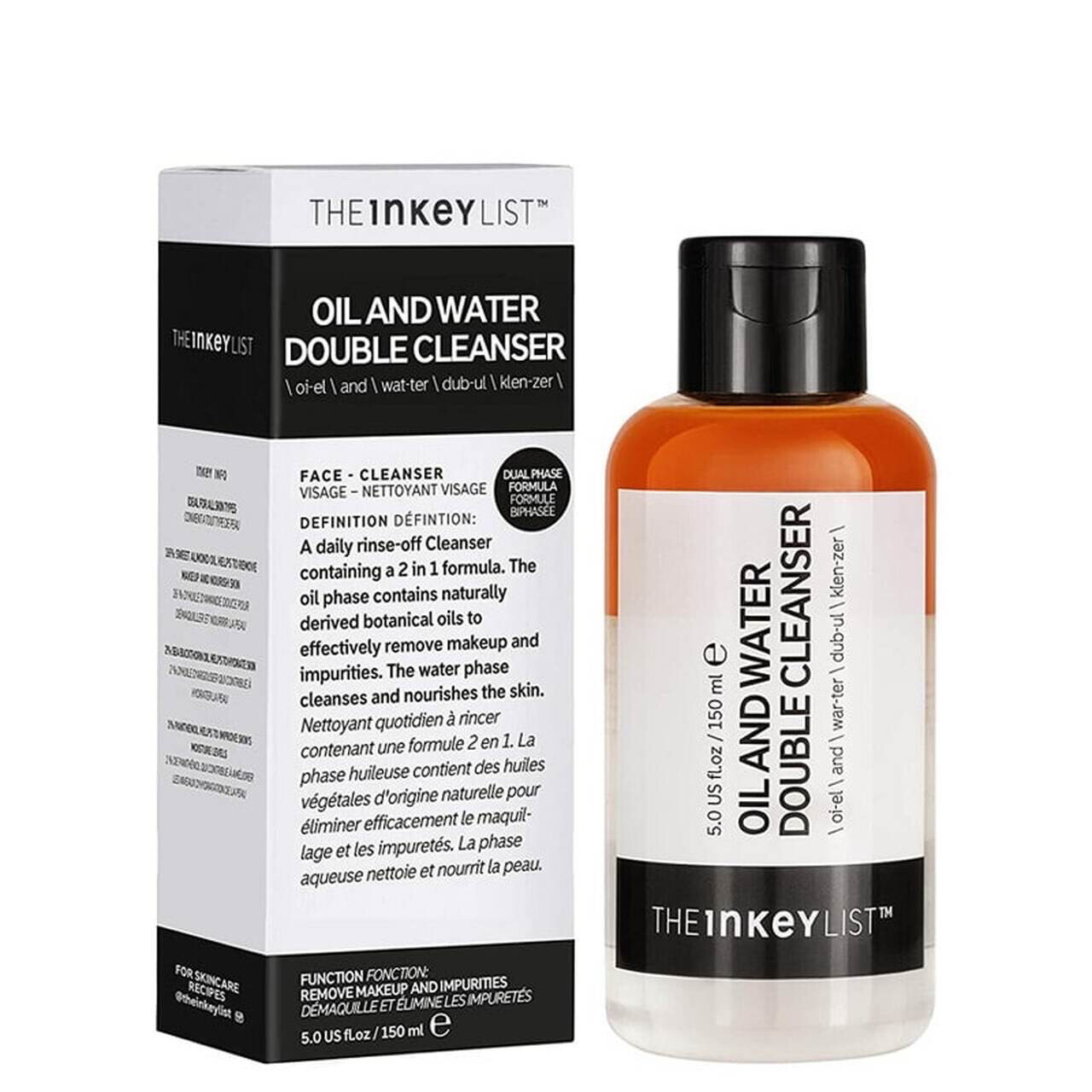 Inkey List Oil And Water Double Cleanser