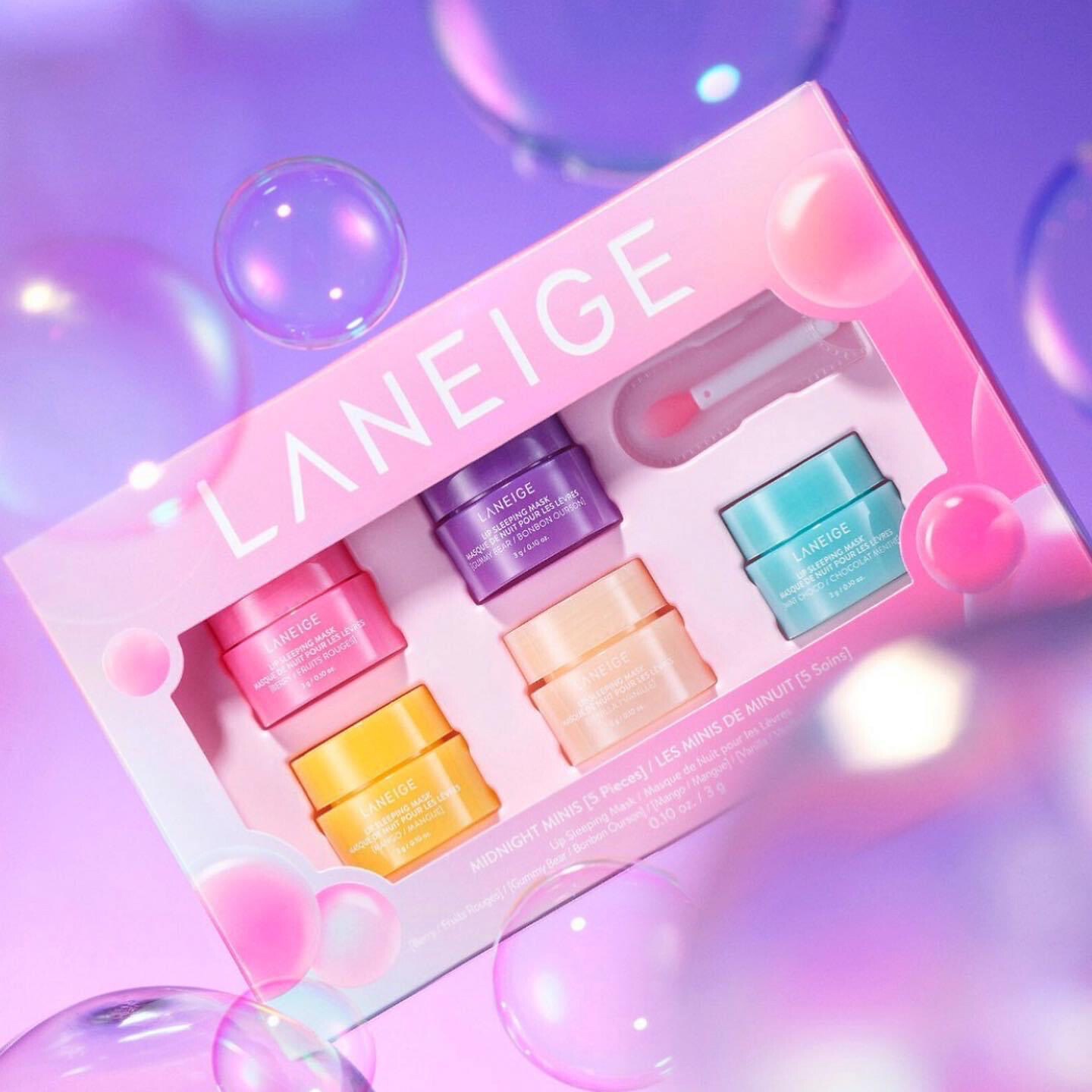 Laneige Midnight Mini Lip Sleeping Mask Set